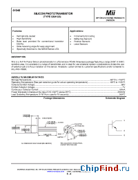 Datasheet 61048-003 manufacturer Micropac
