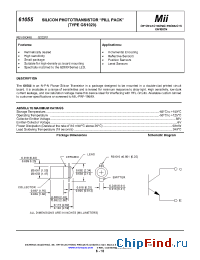 Datasheet 61055-002 manufacturer Micropac