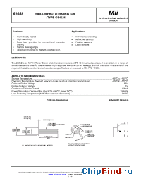 Datasheet 61058-002 manufacturer Micropac