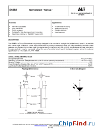 Datasheet 61060-002 manufacturer Micropac