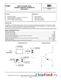 Datasheet 61084-001 manufacturer Micropac