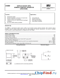 Datasheet 61090-001 manufacturer Micropac
