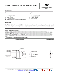Datasheet 62005-001 manufacturer Micropac