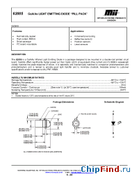 Datasheet 62005-X01 manufacturer Micropac