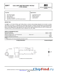 Datasheet 62017-101 manufacturer Micropac