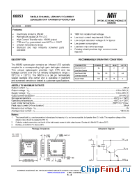 Datasheet 66053 manufacturer Micropac