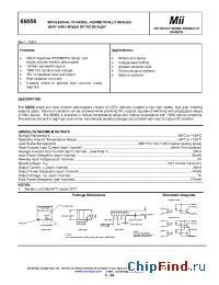 Datasheet 66056-001 manufacturer Micropac