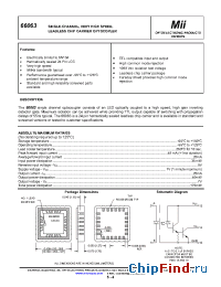 Datasheet 66063 manufacturer Micropac