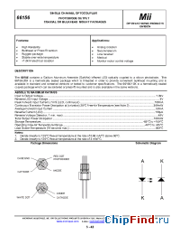 Datasheet 66156 manufacturer Micropac