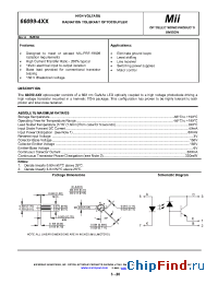 Datasheet 66164-001 manufacturer Micropac