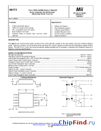 Datasheet 66173-003 manufacturer Micropac