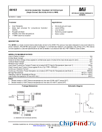 Datasheet 66183-105 manufacturer Micropac