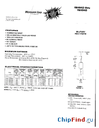 Datasheet 1N4943 manufacturer Microsemi