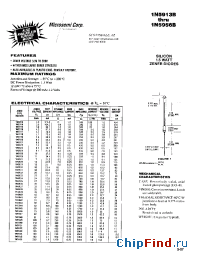 Datasheet 1N5914AG manufacturer Microsemi
