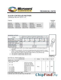 Datasheet 2N2324AS manufacturer Microsemi