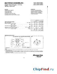 Datasheet 469-1 manufacturer Microsemi