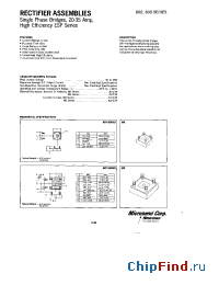 Datasheet 802-2 manufacturer Microsemi