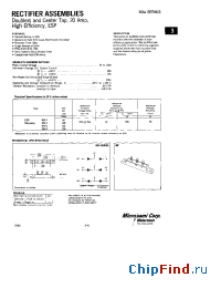 Datasheet 804-4 manufacturer Microsemi
