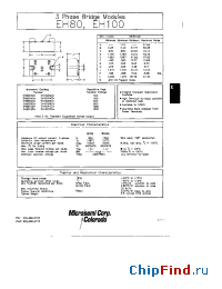 Datasheet EH10004ZI manufacturer Microsemi