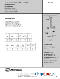 Datasheet JAN1N4148-1 manufacturer Microsemi