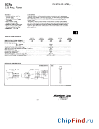 Datasheet JAN2N1872A manufacturer Microsemi