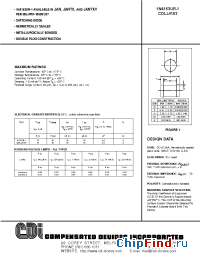 Datasheet JANTXV1N4153UR-1 manufacturer Microsemi