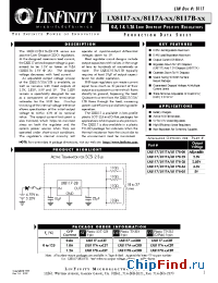 Datasheet LX8117-05CDT manufacturer Microsemi