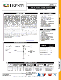 Datasheet LX8385-05CDD manufacturer Microsemi
