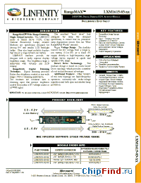 Datasheet LXM1615-03-02 manufacturer Microsemi