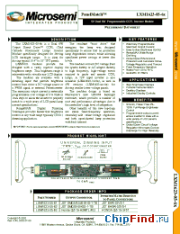 Datasheet LXM1623-05-61 manufacturer Microsemi