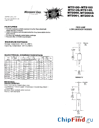 Datasheet MT2061A manufacturer Microsemi