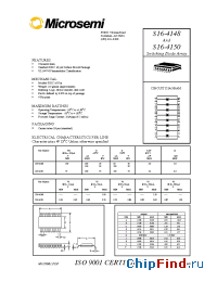 Datasheet S16-4150 manufacturer Microsemi