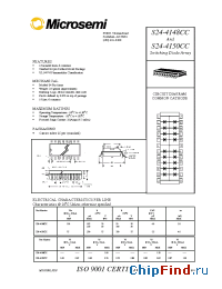 Datasheet S24-4150CC manufacturer Microsemi