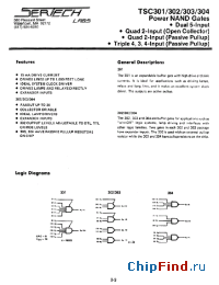 Datasheet TC302AL/CL manufacturer Microsemi