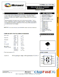 Datasheet TCP058A manufacturer Microsemi