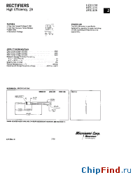 Datasheet UES1104-1 manufacturer Microsemi