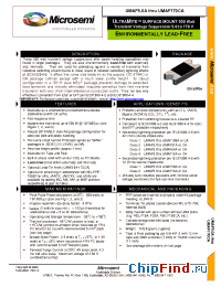 Datasheet UMAF10A manufacturer Microsemi