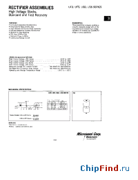 Datasheet US12-US2000A manufacturer Microsemi
