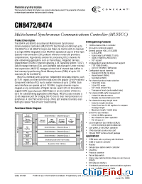 Datasheet CN8472 manufacturer Mindspeed