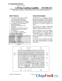 Datasheet MC2046-2 manufacturer Mindspeed