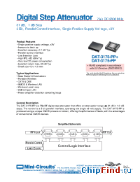 Datasheet DAT-3175-PP+ manufacturer Mini-Circuits
