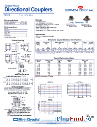 Datasheet DBTC-12-4_4L manufacturer Mini-Circuits