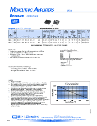 Datasheet DG03-170A manufacturer Mini-Circuits