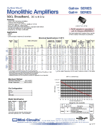 Datasheet GALI-4F+ manufacturer Mini-Circuits