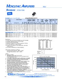Datasheet GALI-S66 manufacturer Mini-Circuits