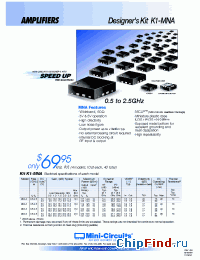 Datasheet K1-MNA manufacturer Mini-Circuits