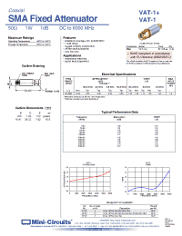 Datasheet K3-VAT manufacturer Mini-Circuits