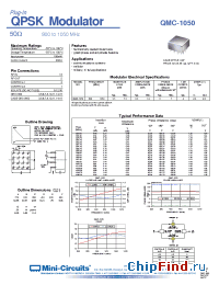 Datasheet QMC-1050 manufacturer Mini-Circuits
