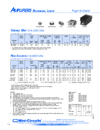 Datasheet ZHL-1HLD manufacturer Mini-Circuits