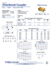 Datasheet ZNDC-23-2G-S manufacturer Mini-Circuits